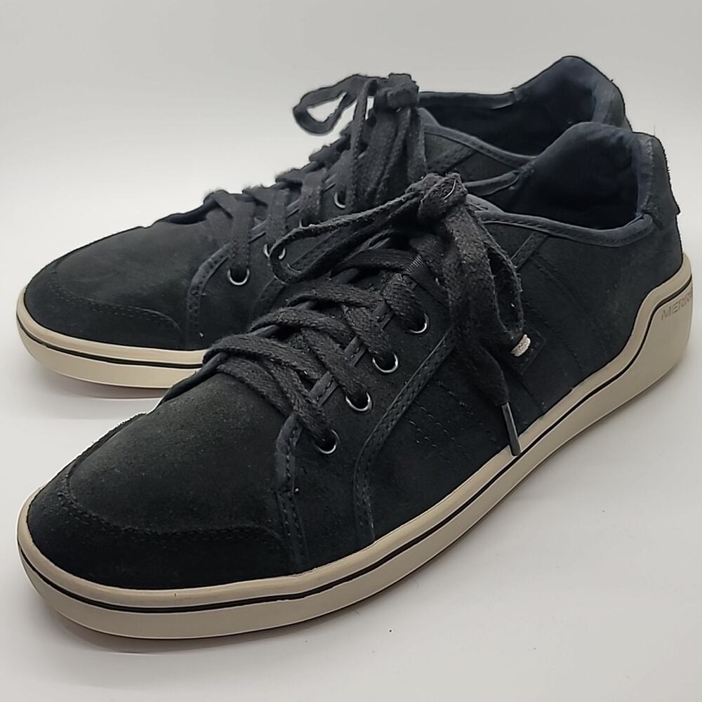 MERRELL sz7 Primer Suede Leather Lace Up Casual Shoes Select Grip - Picture 5 of 10